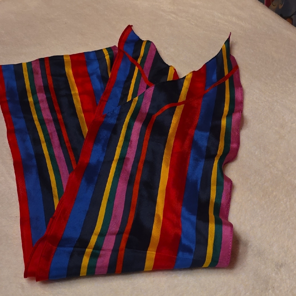Colorful Striped Scarf